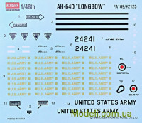 Academy 12268 Збірна модель гелікоптера AH-64D "Longbow"