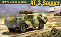 9P122 'AT-3 Sagger' Soviet ATGM vehicle 