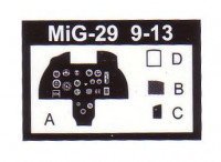 ACE 7254 Фототравлення для МіГ-29 (9-13), ICM