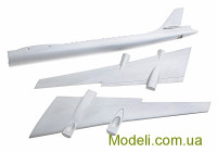AMODEL 72031 Збірна модель пасажирського літака Туполєв Ту-116 