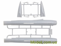 AMODEL 72184 Збірна пластикова модель радянського винищувача Сухой T-49