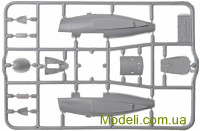 AMODEL 72264 Модель реактивного винищувача DH.100 Vampire (Mk3,5,6,9,52) для склеювання