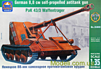 Німецька 88-мм самохідна протитанкова гармата PaK 43/3 "Waffentrager"