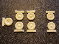 AR-AC7211 GMC DUKW-353 wheels (6+1 spare)