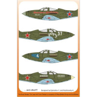 Authentic Decals Декаль для винищувача Белл P-39 Аерокобра
