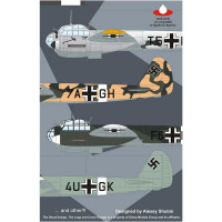 Authentic Decals WWII Luftwaffe Junkers Ju-88D 