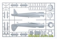 HASEGAWA 08175 Збірна модель винищувача Nakajima Ki-43-II Hayabusa OSCAR (Early Version)