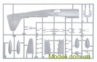 HASEGAWA 09820 Збірна модель бомбардувальника Arado Ar234B-2/N Nachtigall з радаром Naxos