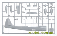 HASEGAWA 09820 Збірна модель бомбардувальника Arado Ar234B-2/N Nachtigall з радаром Naxos