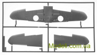 HASEGAWA 09853 Масштабна модель винищувача Messerchmitt Bf109G-2 Trop "W.Schroer"