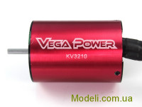 Електродвигун безколекторний безсенсорний 1:10 3650KV3210 Sensorless 11T KV3210 3.5 Shaft Banana Plug