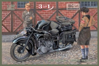 ������ ����������: BMW R12 with sidecar, civilian version