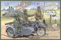 ������ ����������: BMW R12 with sidecar, military version