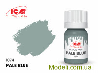 Акрилова фарба ICM, блідо-синій