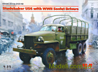 Studebaker US6 з радянськими водіями часів Другої світової війни