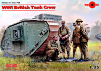 Британський танковий екіпаж Першої світової війни, 4 фігури