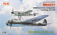 Mistel S1, німецький складовий навчальний авіаційний комплекс 2 СВ