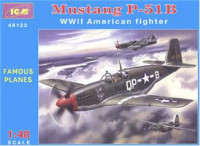 Mustang P-51B WWII USAF fighter 
