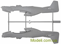 ICM 48155 Модель американського винищувача Mustang Mk.IVA II МВ