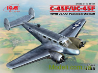 C-45F / UC-45F, Пасажирський літак ВПС США ІІ CВ