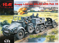 Німецький трактор Krupp L2H143 Kfz.69 з гарматою PaK-36