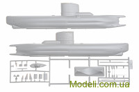 ICM S004 Збірна модель німецького підводного човна типуXXIII