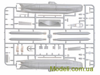 ICM S006 Збірна модель німецького підводного човна типу XXVII "Seehund" (ранній)