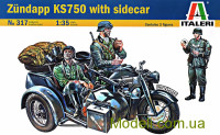 Мотоцикл Zundapp  KS750 з коляскою