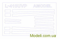 Маска для моделі літака L-410UVP (Amodel)