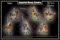 Mars Figures 72041 Пластикові фігурки імператорської важкої кавалерії, Тридцятирічна війна