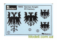 MINIART 16002 Німецький лицар, XV століття
