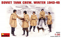 Soviet tank crew, winter 1943-1945