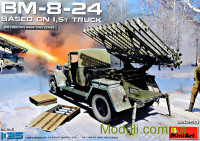 БМ-8-24 на базі вантажівки 1.5 т
