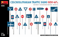 Чехословацькі дорожні знаки 1930-40-х років
