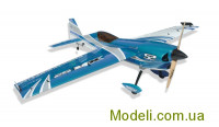 Літак радіокерований Precision Aerobatics XR-52, 1321мм KIT (синій)