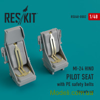 Набір деталювання для Мі-24 сидіння для пілота з ременями безпеки