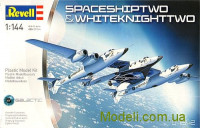 Космічний корабель SpaceShipTwo і авіаносець Carrier White Knight Two
