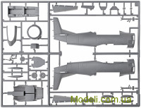 RODEN 450 Збірна авіамодель Норт Амерікен T-28Д