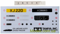 TAMIYA 24129 Збірна модель гоночного автомобіля Ягуар XJ220 / Jaguar XJ220