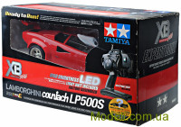 TAMIYA 57780 Радіокерована модель 1/10 XB Lamborghini Countach LP500S (TT01E) з світними фарами