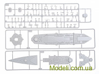 TRUMPETER 05763 Збірна модель крейсера Repulse 1941