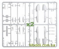 Unimodels 104 Масштабна модель пікіруючого бомбардувальника Пе-2 серія 55 (лижна версія)