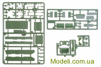 Unimodels 216 Масштабна модель середнього танка M4А3 з обладнанням для подолання броду