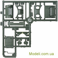 Unimodels 221 Збірна модель "Шерман" з мінним тралом Т1Е3