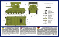 Unimodels 223 Збірна модель танка М4А2 "Шерман" з ракетною установкою Т40