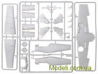 Unimodels 402 Купити пластикову модель літака Мессершмітт Bf.109G-4