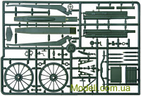 UMT 624 Пластикова модель 3-дм. Польової гармати зразка 1902 року