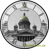 Пазл-годинник "Ісаакіївський собор"