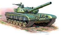 ZVE3550 T-72B Soviet main battle tank 