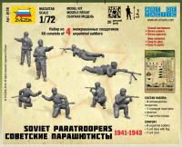 ZVEZDA 6138 Фігурки радянських парашутистів 1941-1943